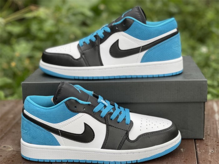 Authentic Air Jordan 1 Low “Laser Blue”