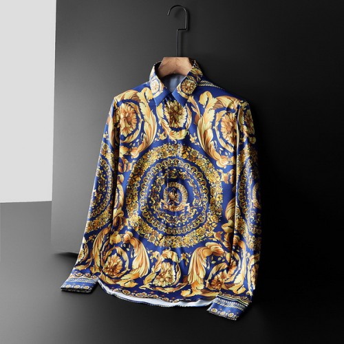 Versace long sleeve shirt men-039(M-XXXXL)