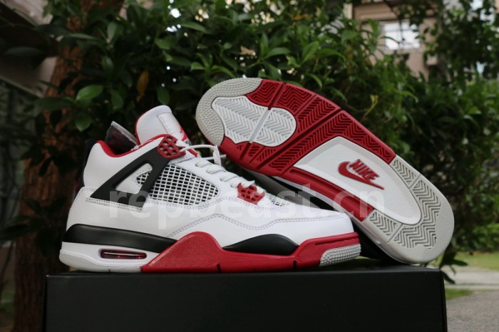 Authentic Air Jordan 4 “Fire Red” 2020