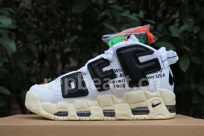 Authentic OFF-WHITE x Nike Air More Uptempo
