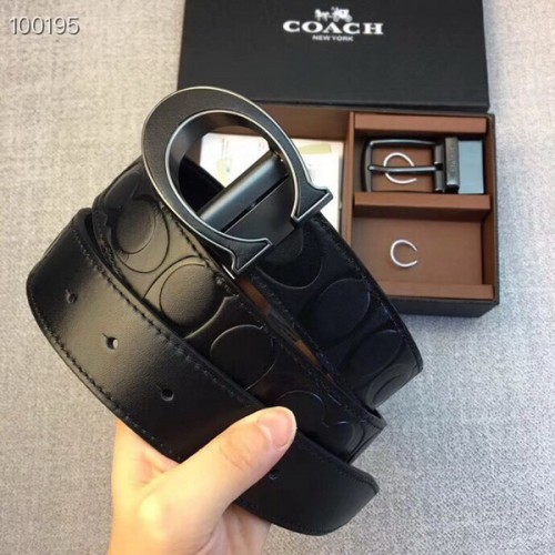 Super Perfect Quality COH Belts(100% Genuine Leather,steel Buckle)-056