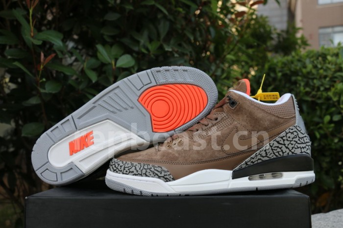 Authentic Air Jordan 3 Tinker Cafe