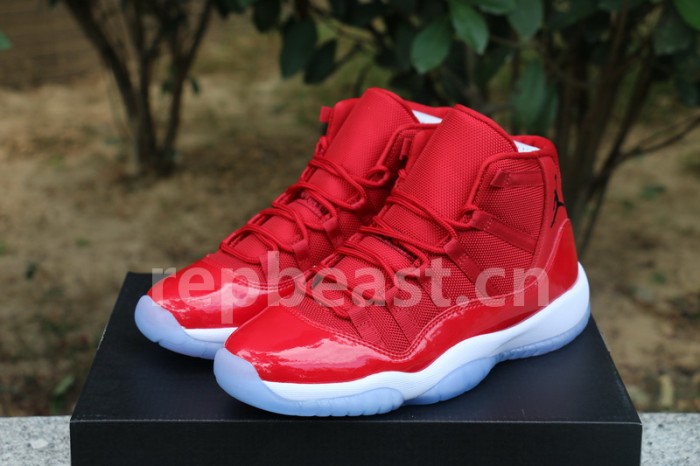 Authentic Air Jordan 11 “Gym Red” GS