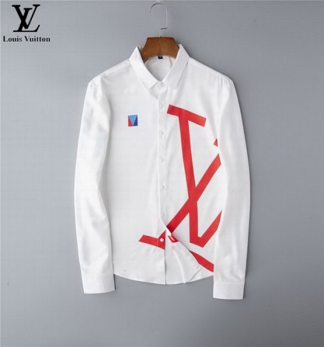 LV long sleeve shirt men-055(M-XXXL)