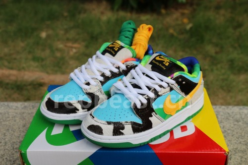 Authentic Ben & Jerry's x Nike SB Dunk Low Pro QS Kids shoes