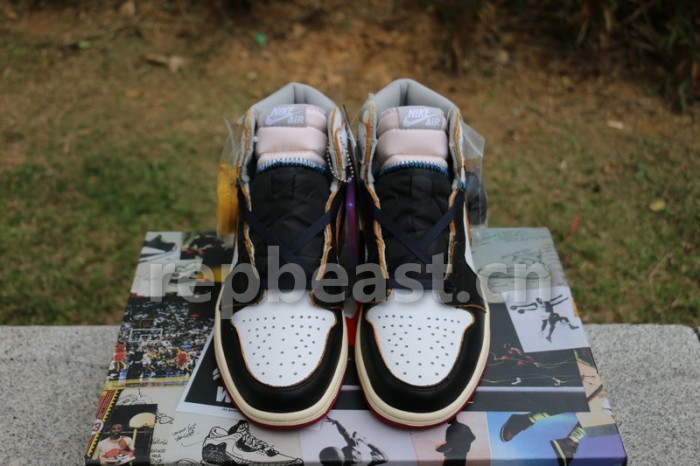Authentic Union x Air Jordan 1 Retro High OG NRG White Red