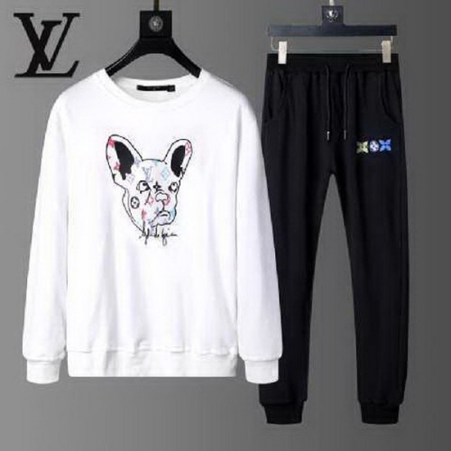 LV long sleeve men suit-096(M-XXXL)