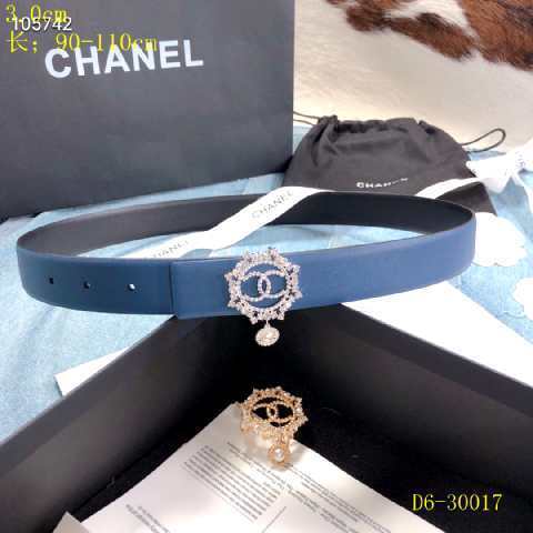 Super Perfect Quality CHNL Belts(100% Genuine Leather,steel Buckle)-180