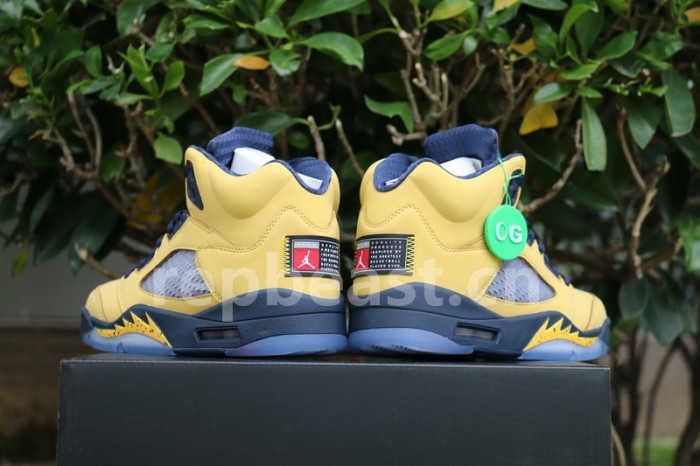 Authentic Air Jordan 5 SP “Michigan”