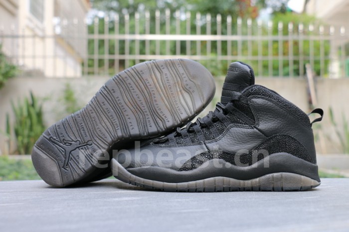 Authentic Air Jordan 10 “OVO” Black