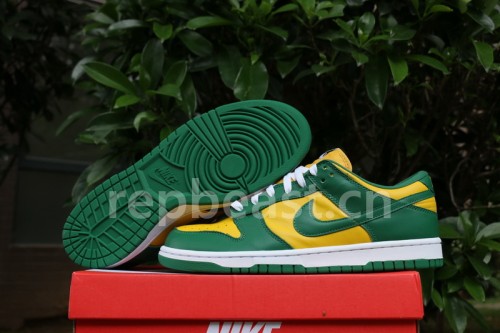Authentic Nike Dunk Low SP “Brazil” GS