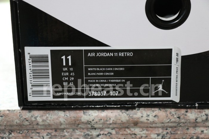 Authentic Air Jordan 11 (XI) Retro Concord