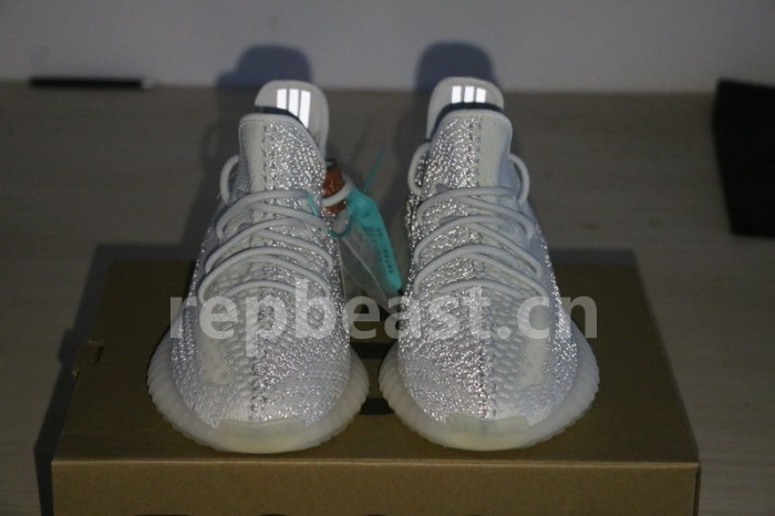 Authentic Yeezy Boost 350 V2 “Cloud White” full reflective