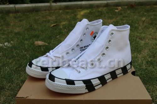 Authentic OFF-WHITE x Converse 2.0 White