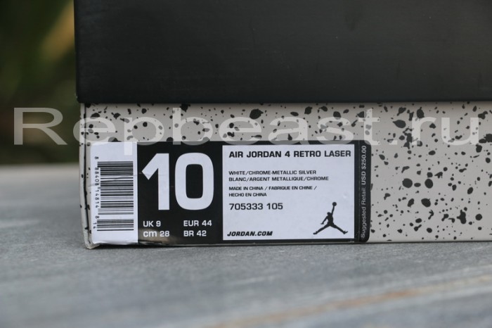 Authentic Air Jordan IV “Laser”