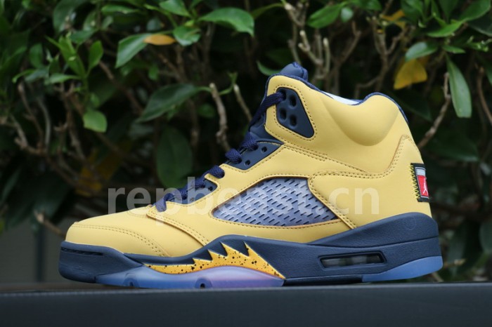 Authentic Air Jordan 5 SP “Michigan”