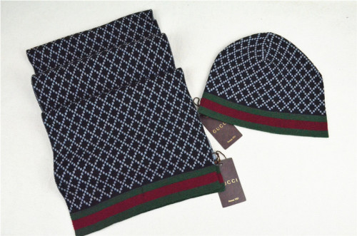 G Wool Cap Scarf AAA-003