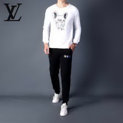 LV long sleeve men suit-089(M-XXXL)