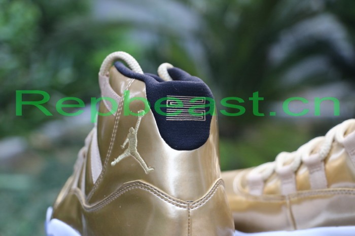 Authentic Air Jordan 11 Gold PE