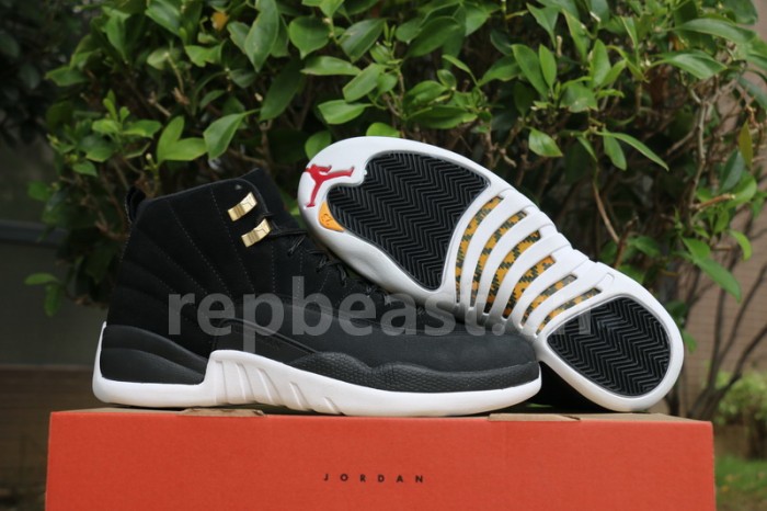 Authentic Air Jordan 12 “Reverse Taxi”