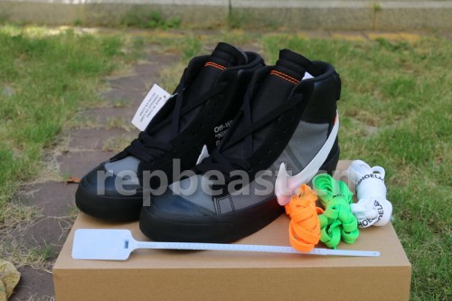Authentic OFF-WHITE x Nike Blazer Mid “Grim Reepers”
