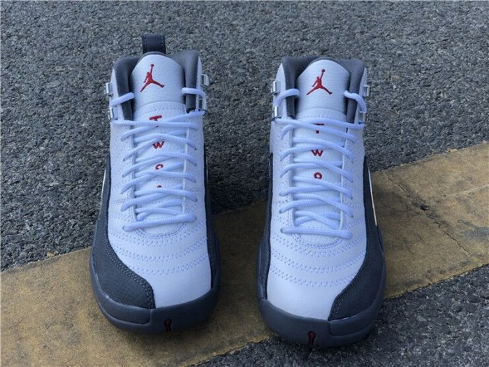 Authentic Air Jordan 12 “Dark Grey” GS