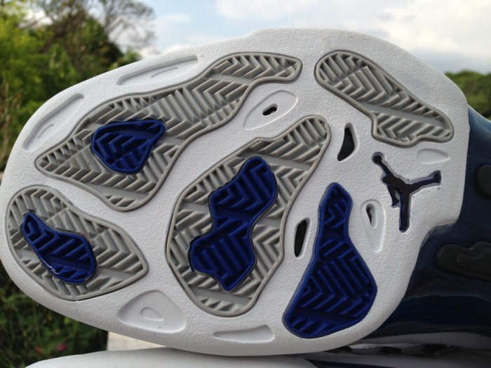 Authentic Air Jordan 17  White/College Blue