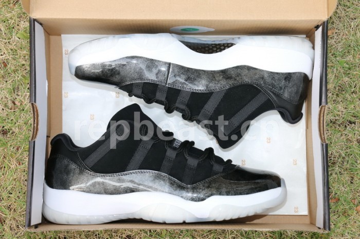 Authentic Air Jordan 11 Low “Barons”