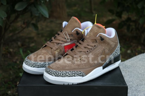 Authentic Air Jordan 3 Tinker Cafe