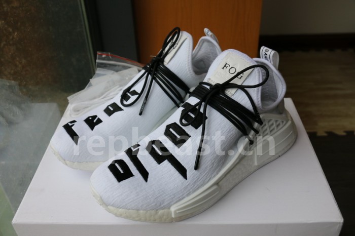 Authentic Fear of God x AD NMD Pharrell Williams Human Race