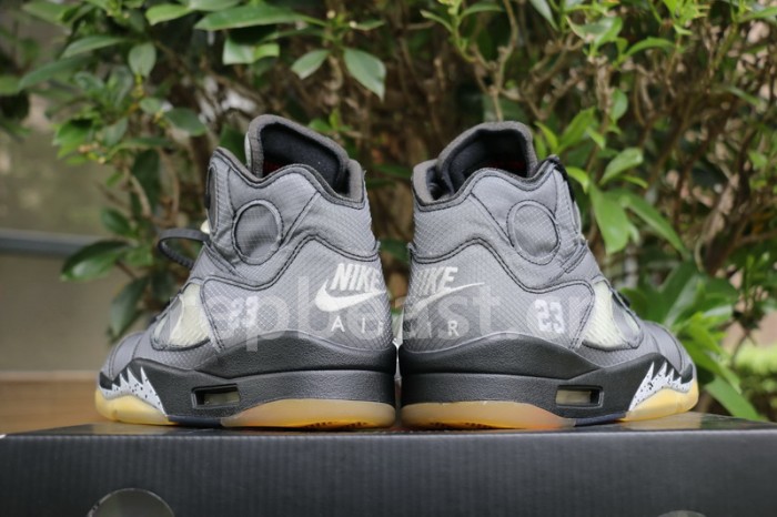 Authentic OFF-WHITE x Air Jordan 5
