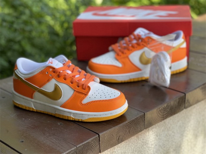 Authentic Nike Dunk Low “Golden Orange”