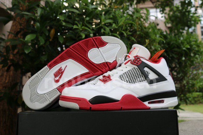 Authentic Air Jordan 4 “Fire Red” 2020