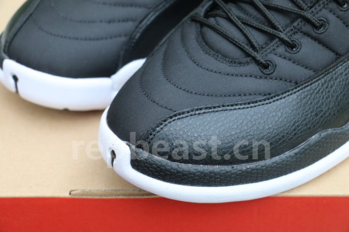 Authentic Air Jordan 12 “Black Nylon”