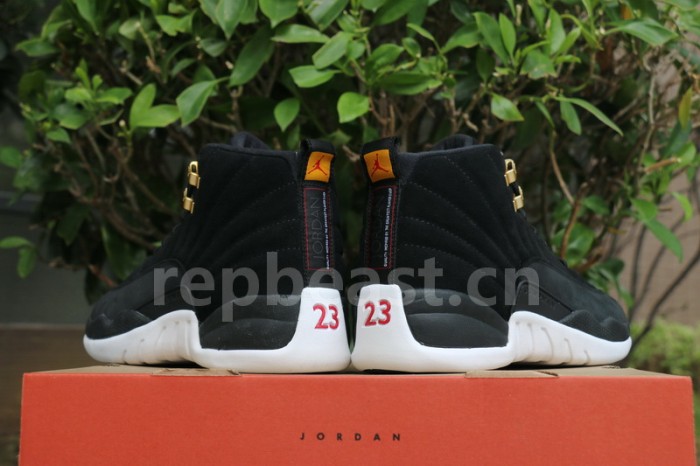 Authentic Air Jordan 12 “Reverse Taxi”