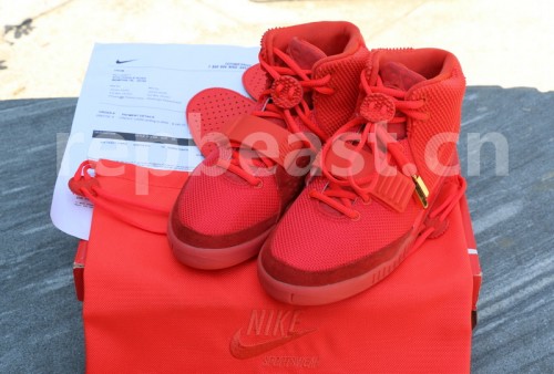 Authentic Air Yeezy 2 Red October(with receipt)