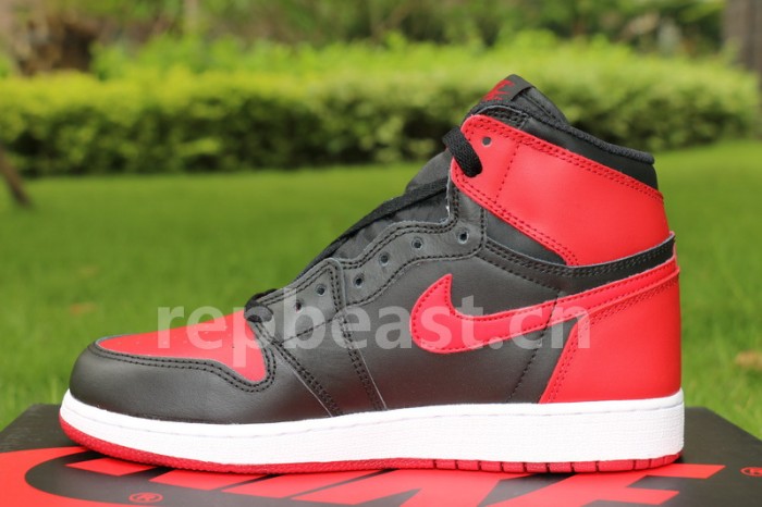 Authentic Air Jordan 1 Retro OG High “Banned” 2016 GS