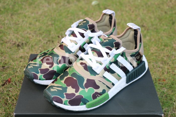 Authentic BAPE x AD NMD Olive