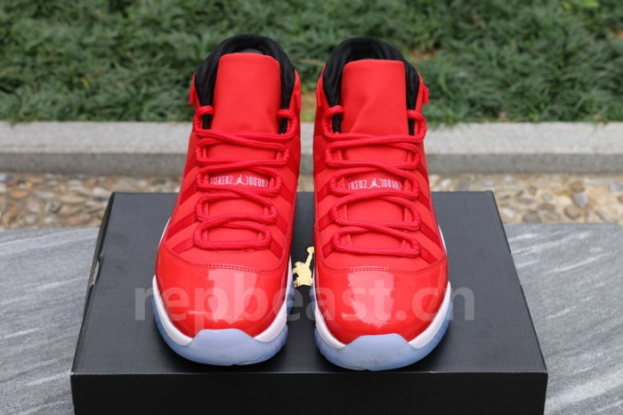 Authentic Air Jordan 11 “All Red” PE