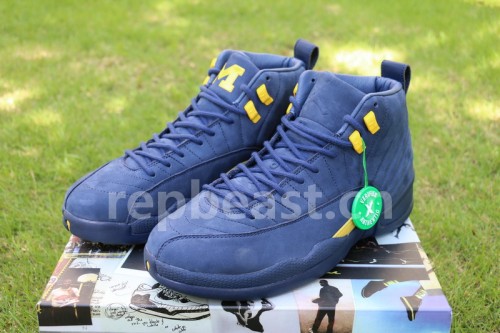 Authentic Air Jordan 12 “Michigan”
