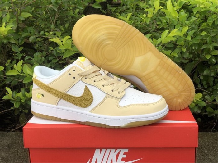 Authentic Nike Dunk Low Lemon Drop