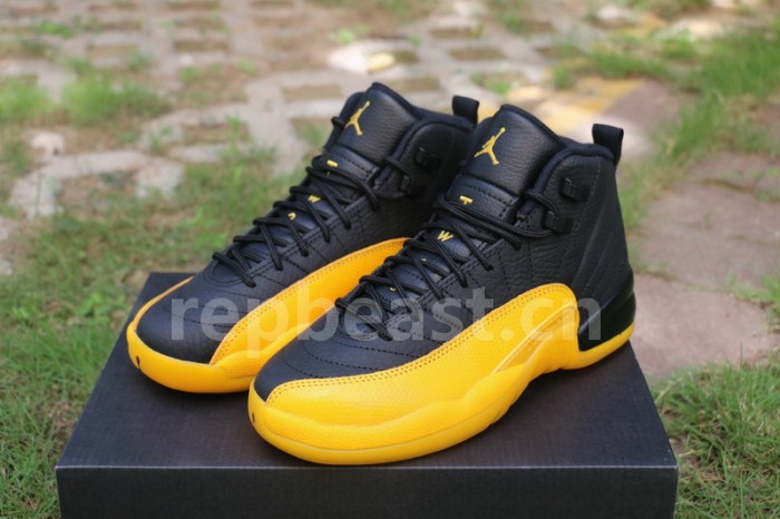 Authentic Air Jordan 12 “University Gold”  GS