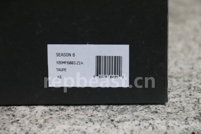 Authentic Yeezy Desert Boot​ Black
