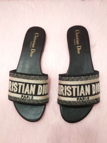 Dior women slippers 1;1 Quality-011