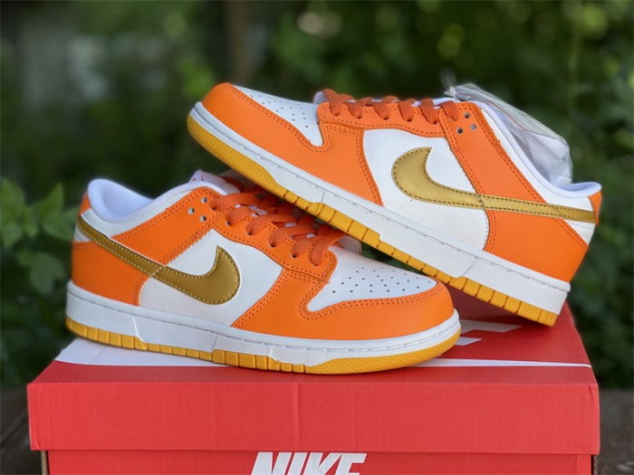 Authentic Nike Dunk Low “Golden Orange”