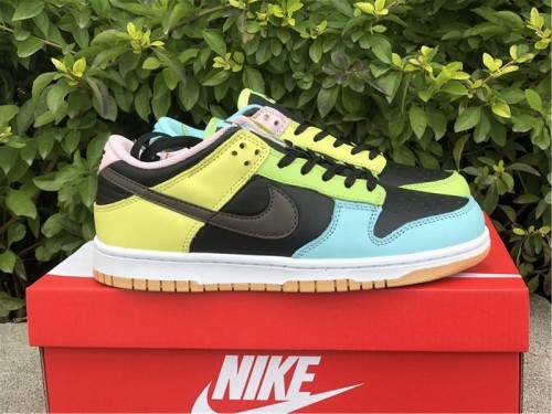 Authentic Nike Dunk Low SE Free 99 Black