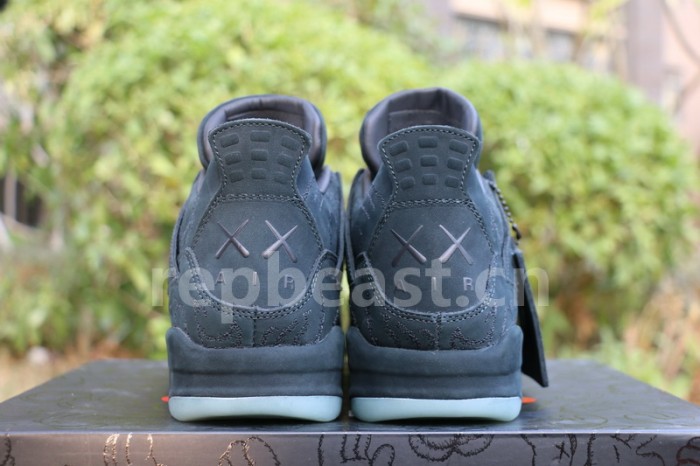 Authentic Kaws x Air Jordan 4 Black