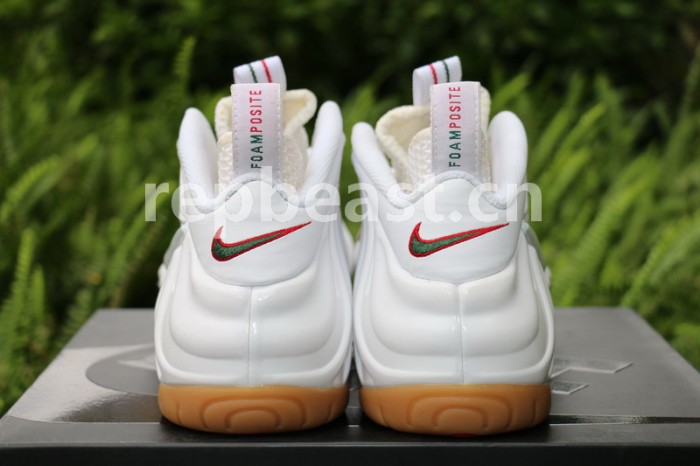 Authentic Nike Air Foamposite Pro “White G”