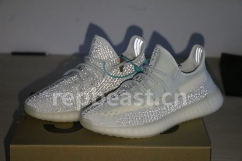 Authentic Yeezy Boost 350 V2 “Cloud White” full reflective