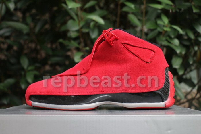 Authentic Air Jordan 18 Gym Red